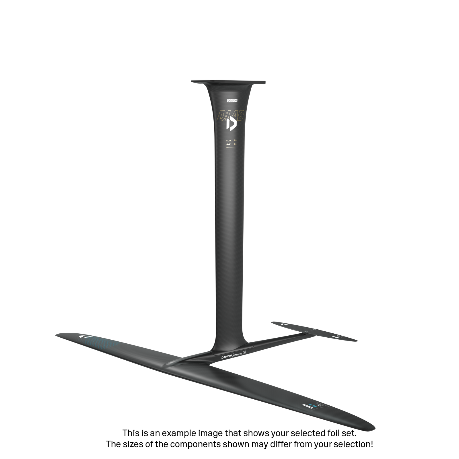 Mast Slim 2.0 D/LAB 84 Fuselage Aero AL 3BS 66 Front Wing AMP SLS 1750 Back Wing Stabilizer H 185