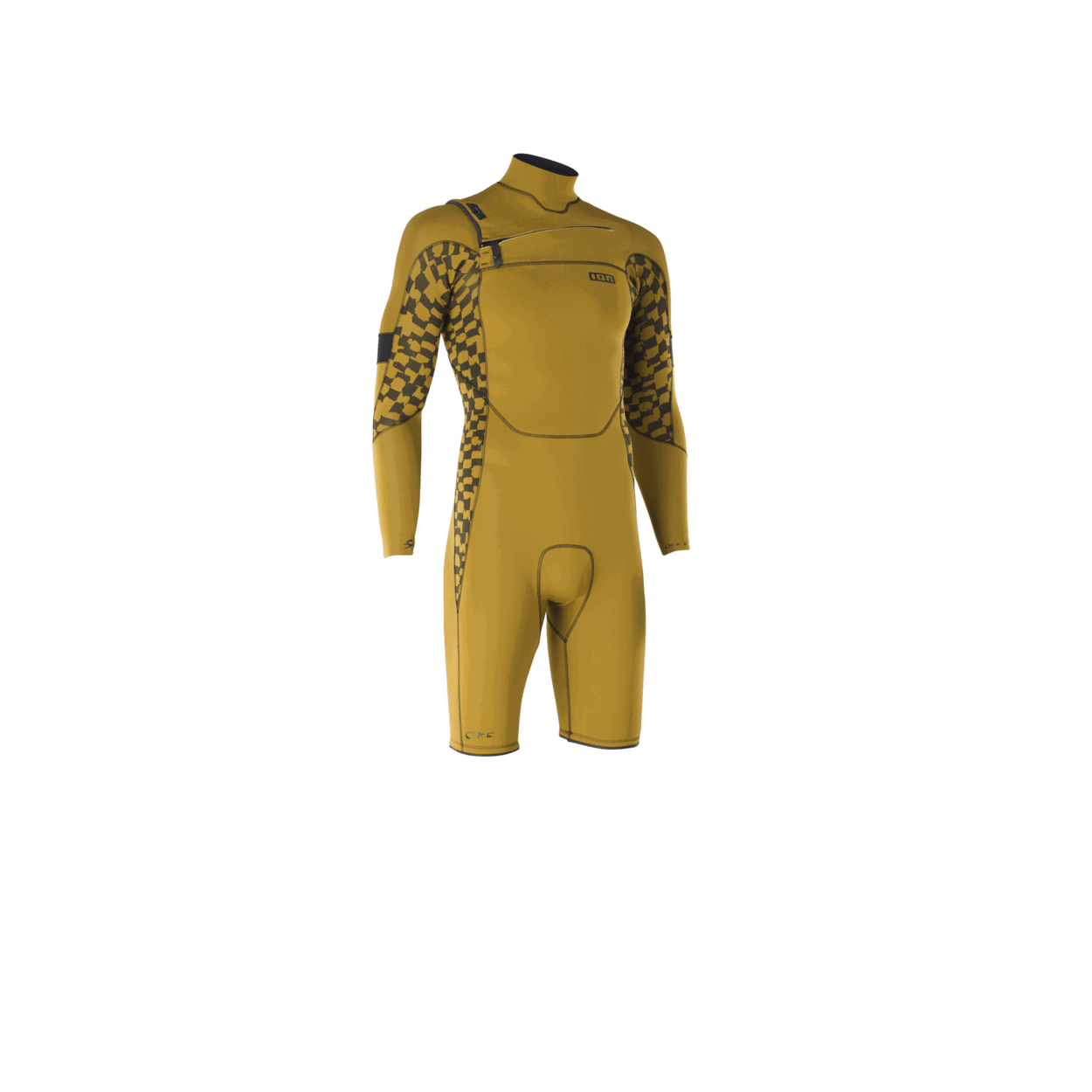ION Seek Core 3/2 Shorty Longsleeve Front Zip Wetsuit Men 2026