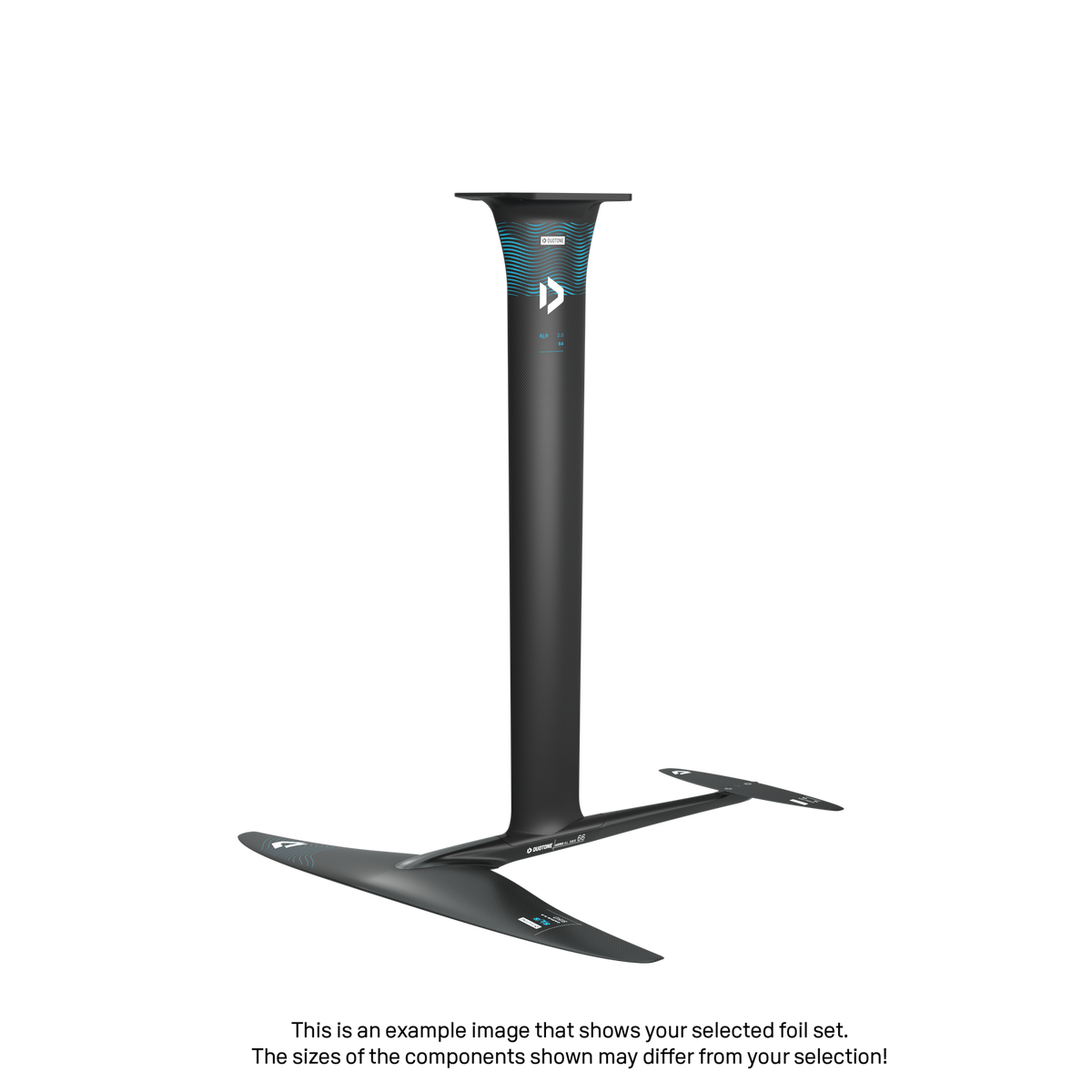 eMast Cruise Set AL 80 Front Wing Carve 3.0 D/LAB 800 Monobloc-Tail PX D/LAB 40/145 Adapter Fuselage - Duotone Onesize